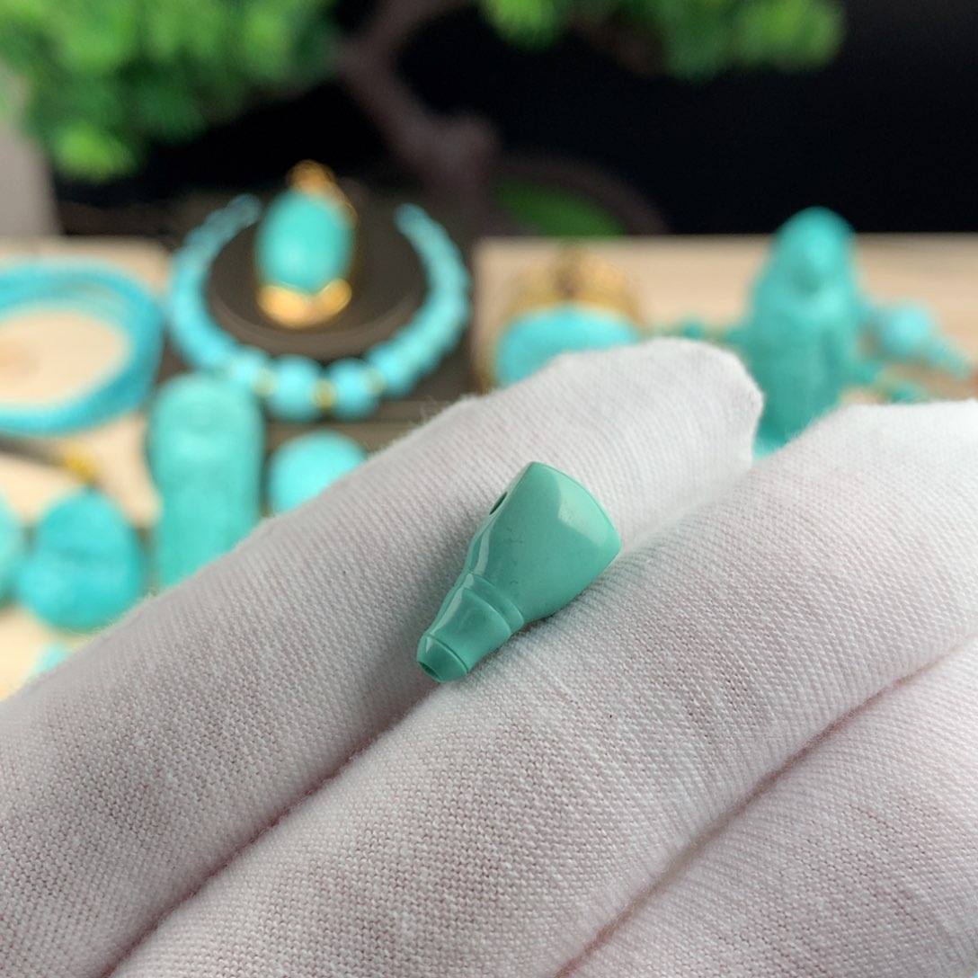 绿松石配珠卡8.8未镶嵌