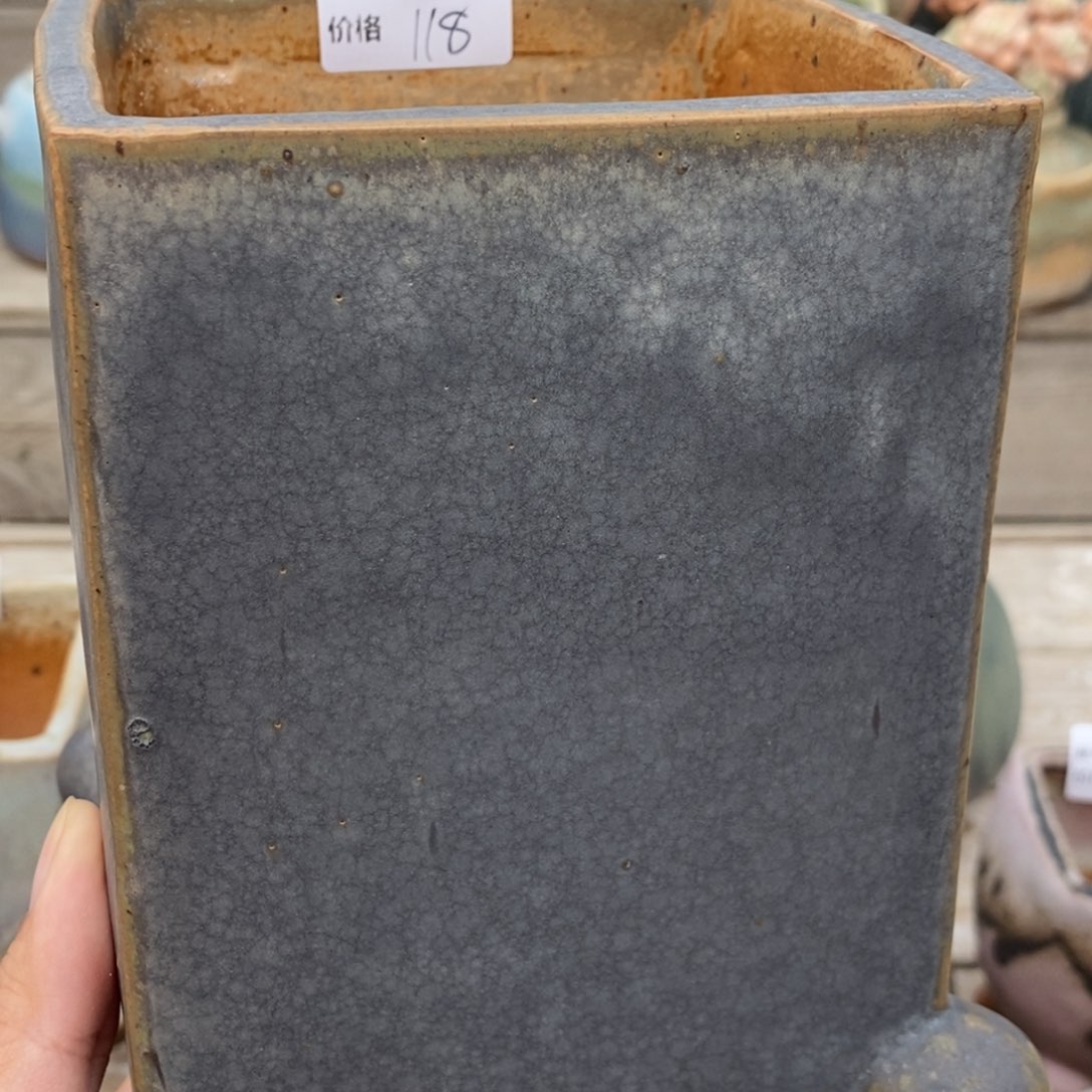 粗砂花盆多*多1987盆新中式D117