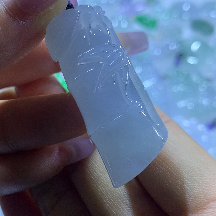 翡翠未镶嵌颈饰天然翡翠A货吊坠