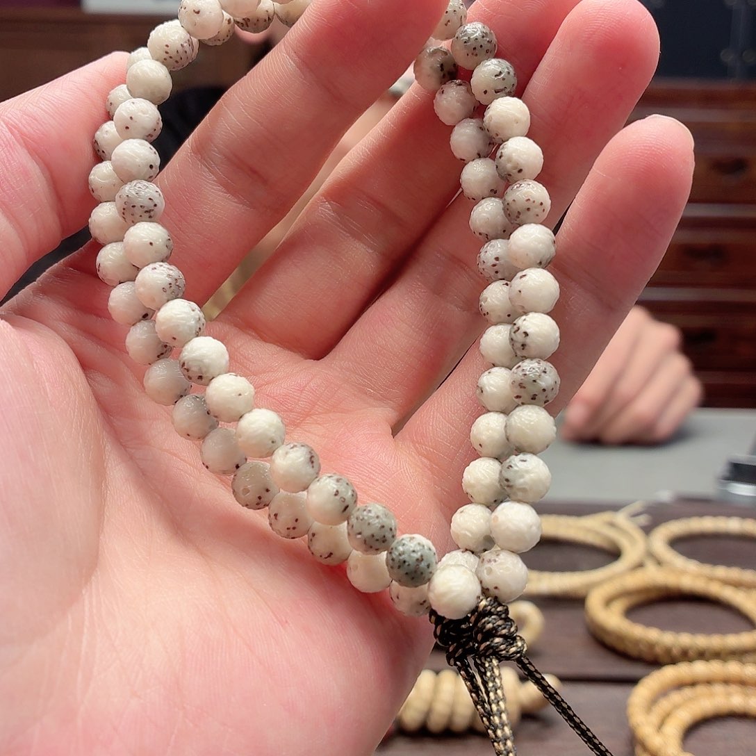 星月菩提手串7左右荔枝纹，A03号