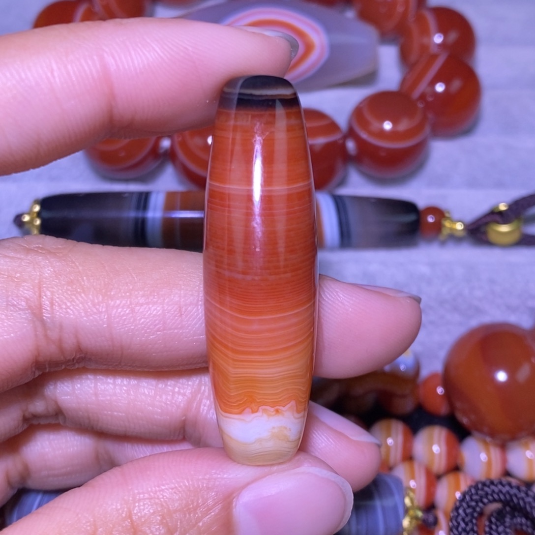 玛瑙/玉髓未镶嵌颈饰