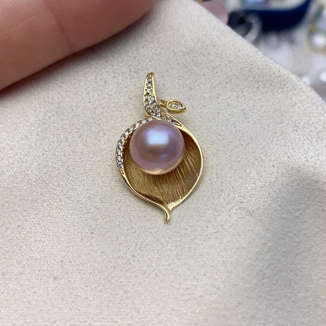 【闪购商品】淡水珍珠颈饰银S925镶嵌34