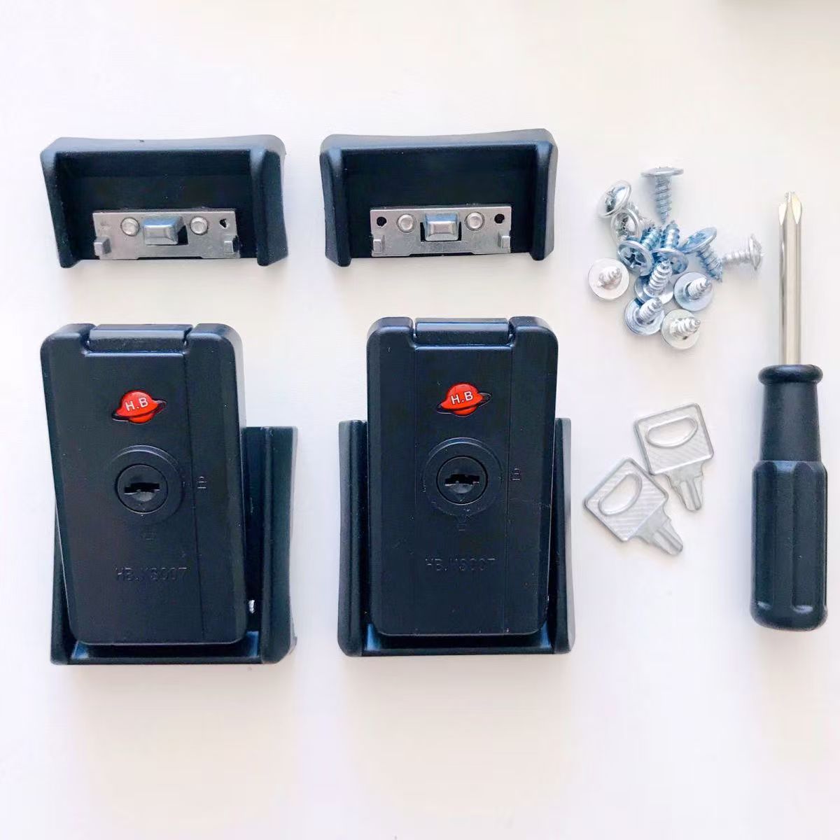 行李箱拉杆箱密码箱铝框锁通用替代款锁扣卡扣挂钩卡扣锁旅行