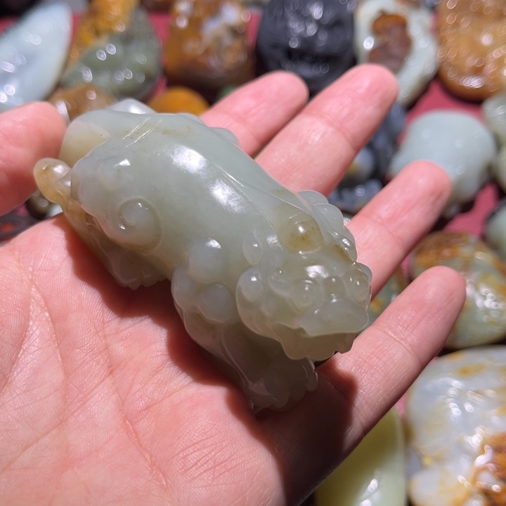 和田玉把件未镶嵌