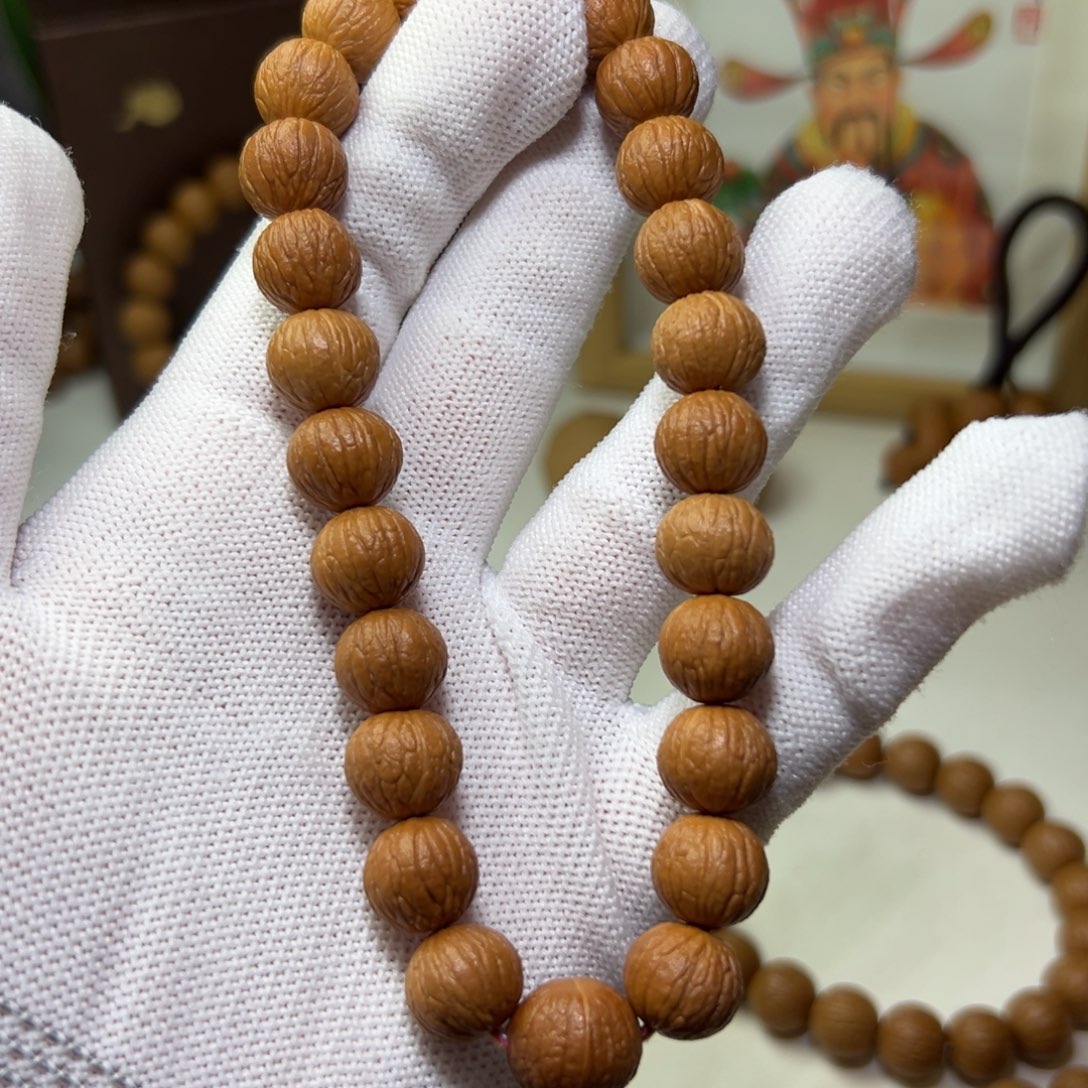 猴头核桃吊坠12凤羽手持