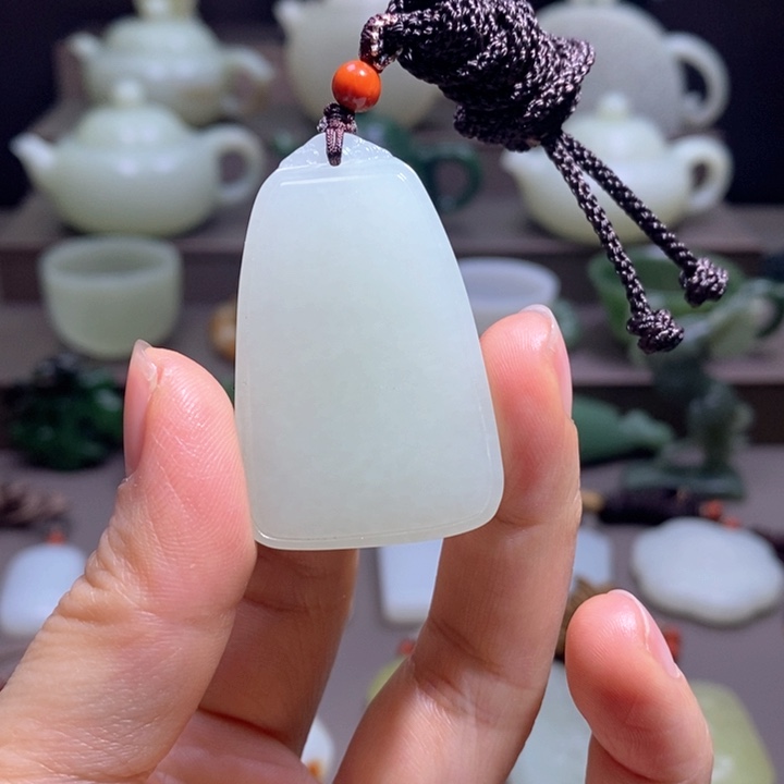 和田玉牌子未镶嵌