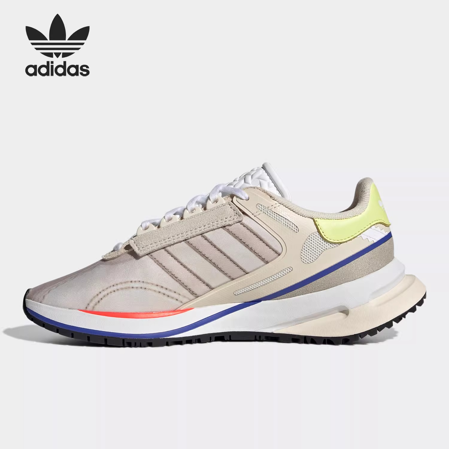 （微瑕慎拍）adidas/阿迪达斯减震复古透气运动跑步鞋H05695