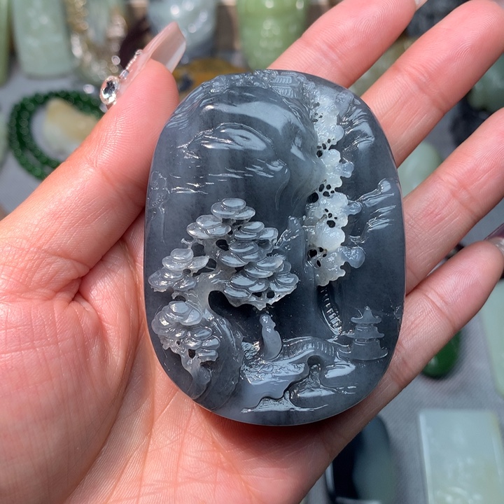 和田玉挂件未镶嵌