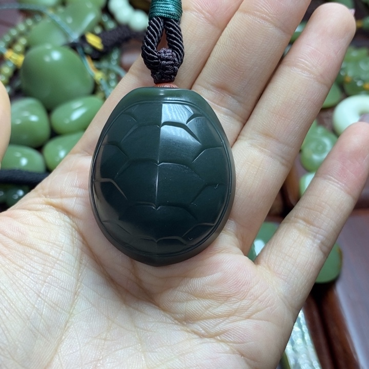 岫岩河磨玉（透闪石质玉）把件未镶嵌1****6