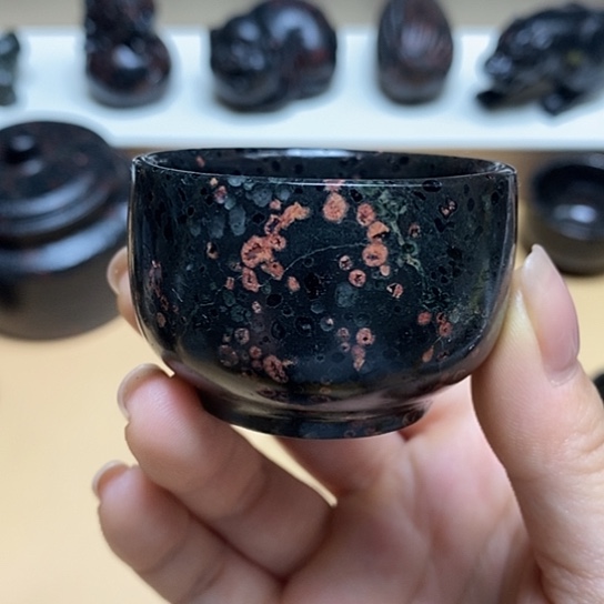 玉福茶具瓷安山玉