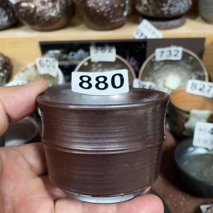 茶杯紫砂柴烧纯手工880