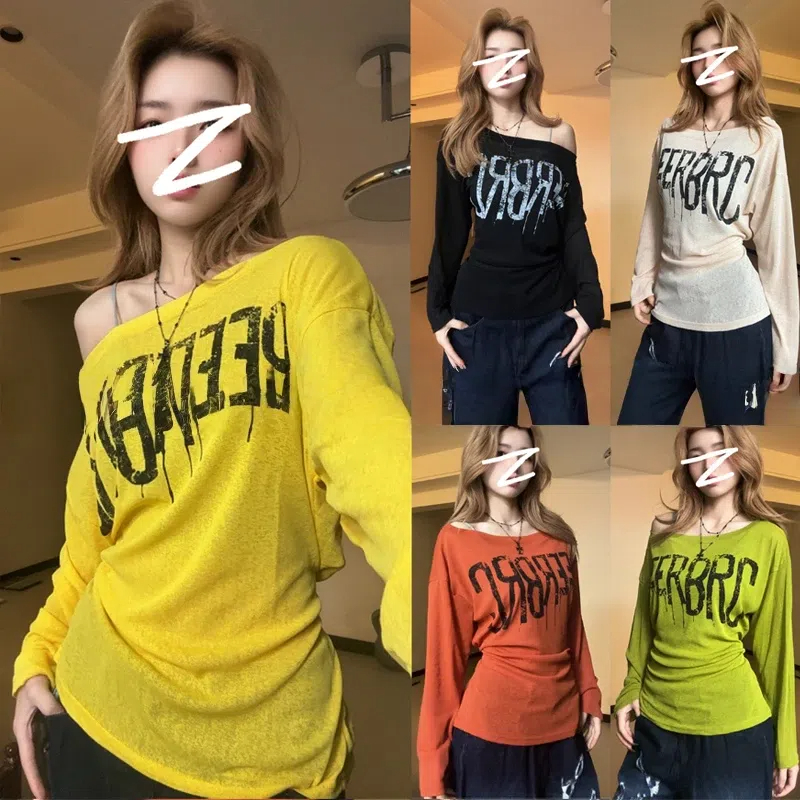 【亏本清仓不退换】MS慵懒风印花罩衫上衣女夏季中长款微透防晒衫