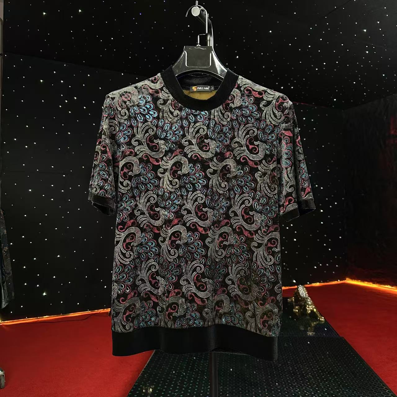 【设计】花冠盔犀 腰果限定 春季新款男士高端短袖T恤