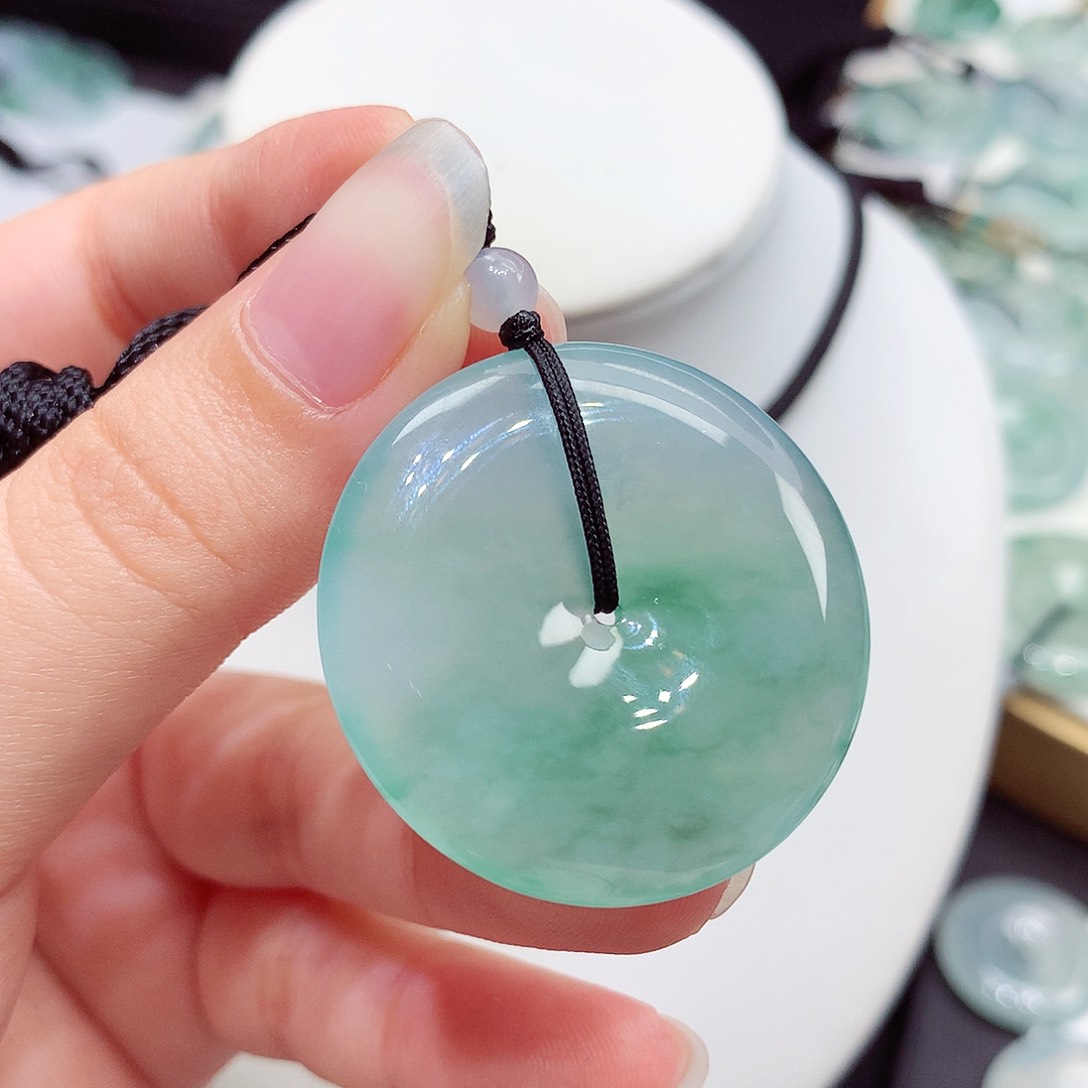 颈饰未镶嵌翡翠翡翠136，33.9/5.6