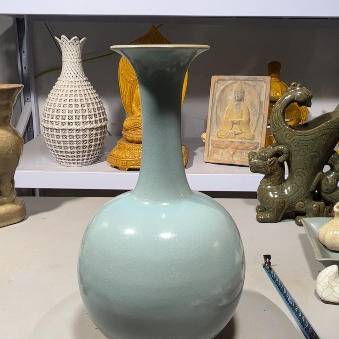 瓶汝窑瓷器品相完美