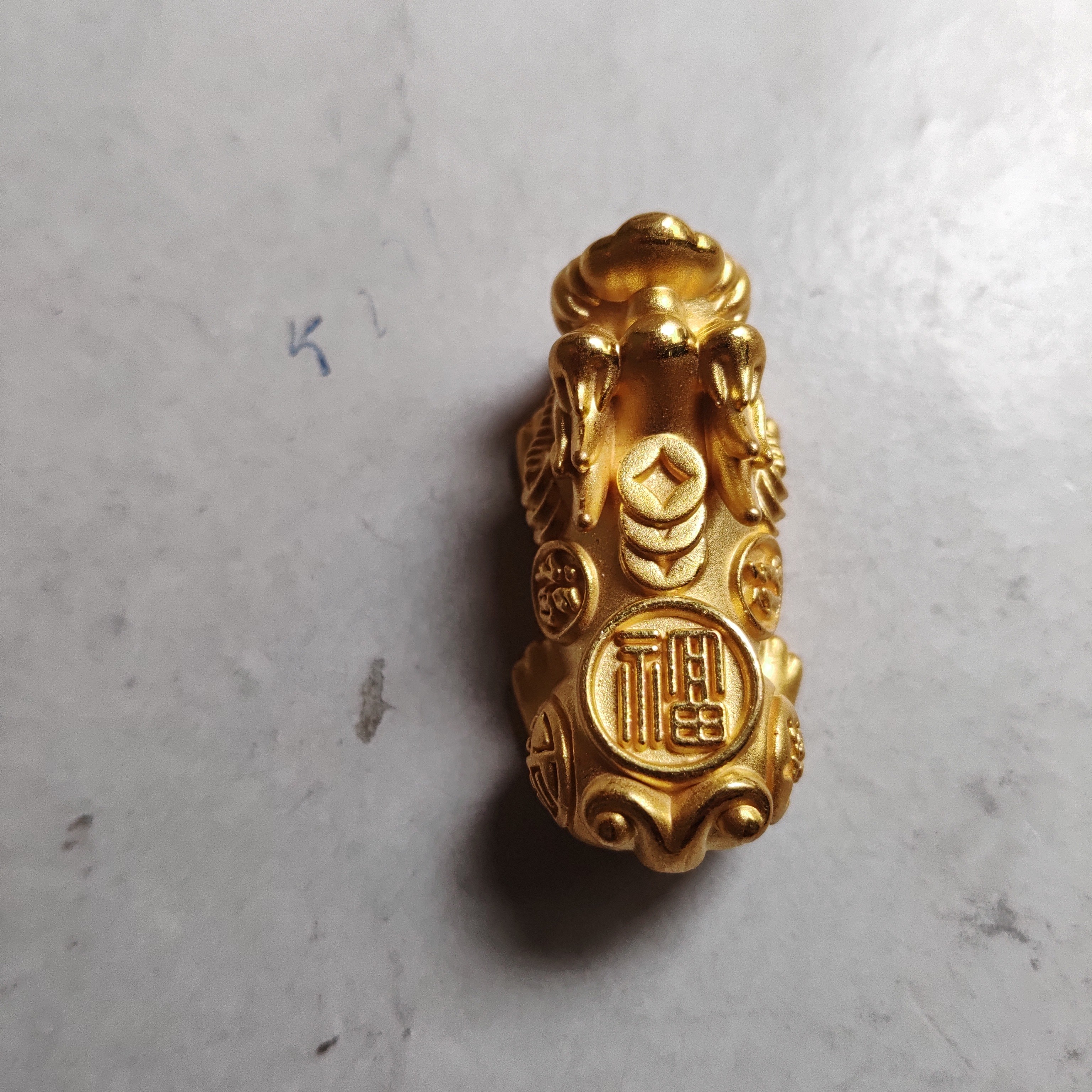 金元宝足金999貔貅珠子首饰