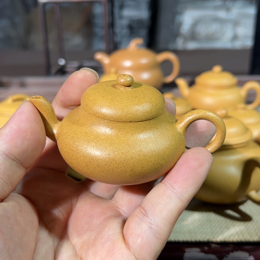 映***丹茶壶紫砂全手制作