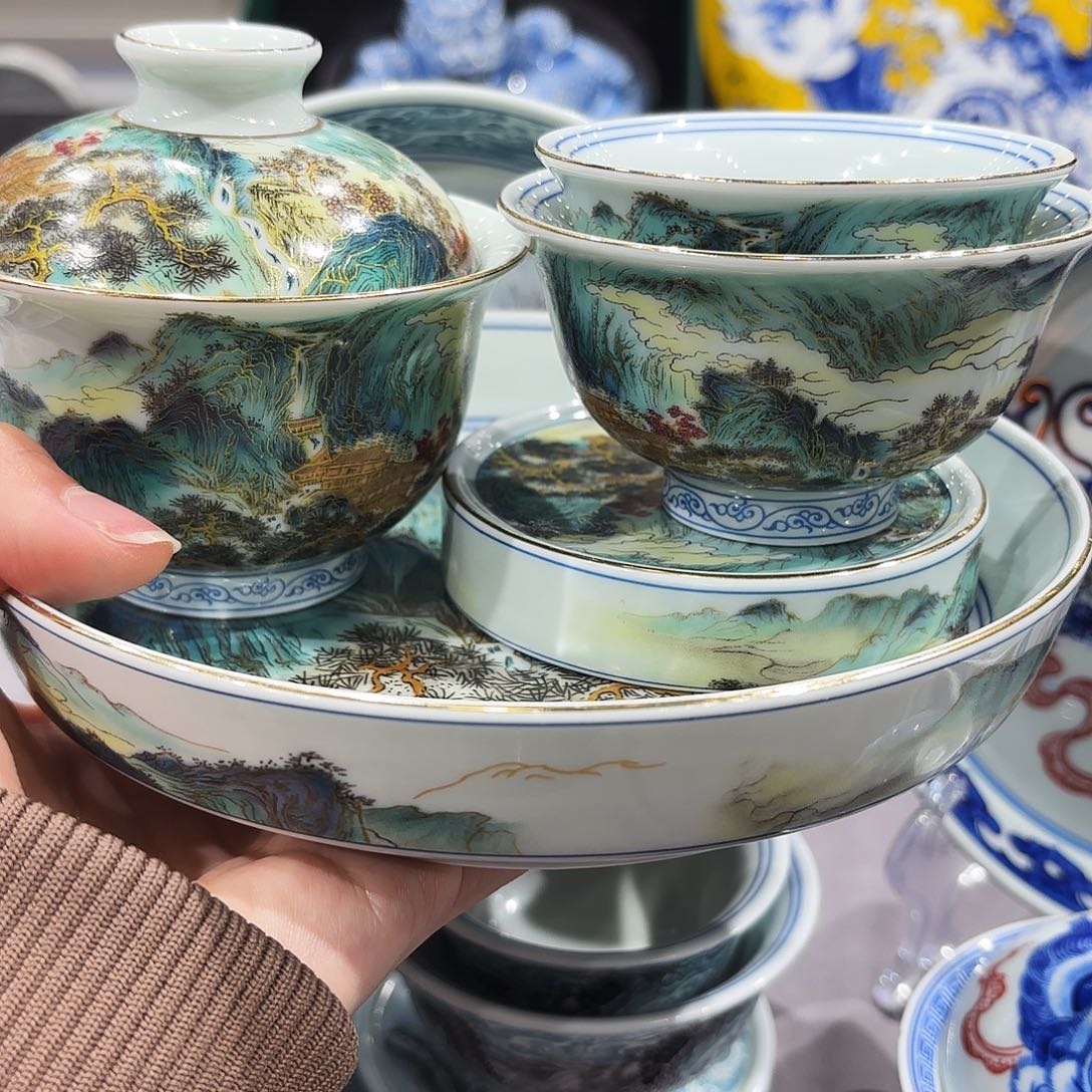 瓷片景德镇瓷器艺术