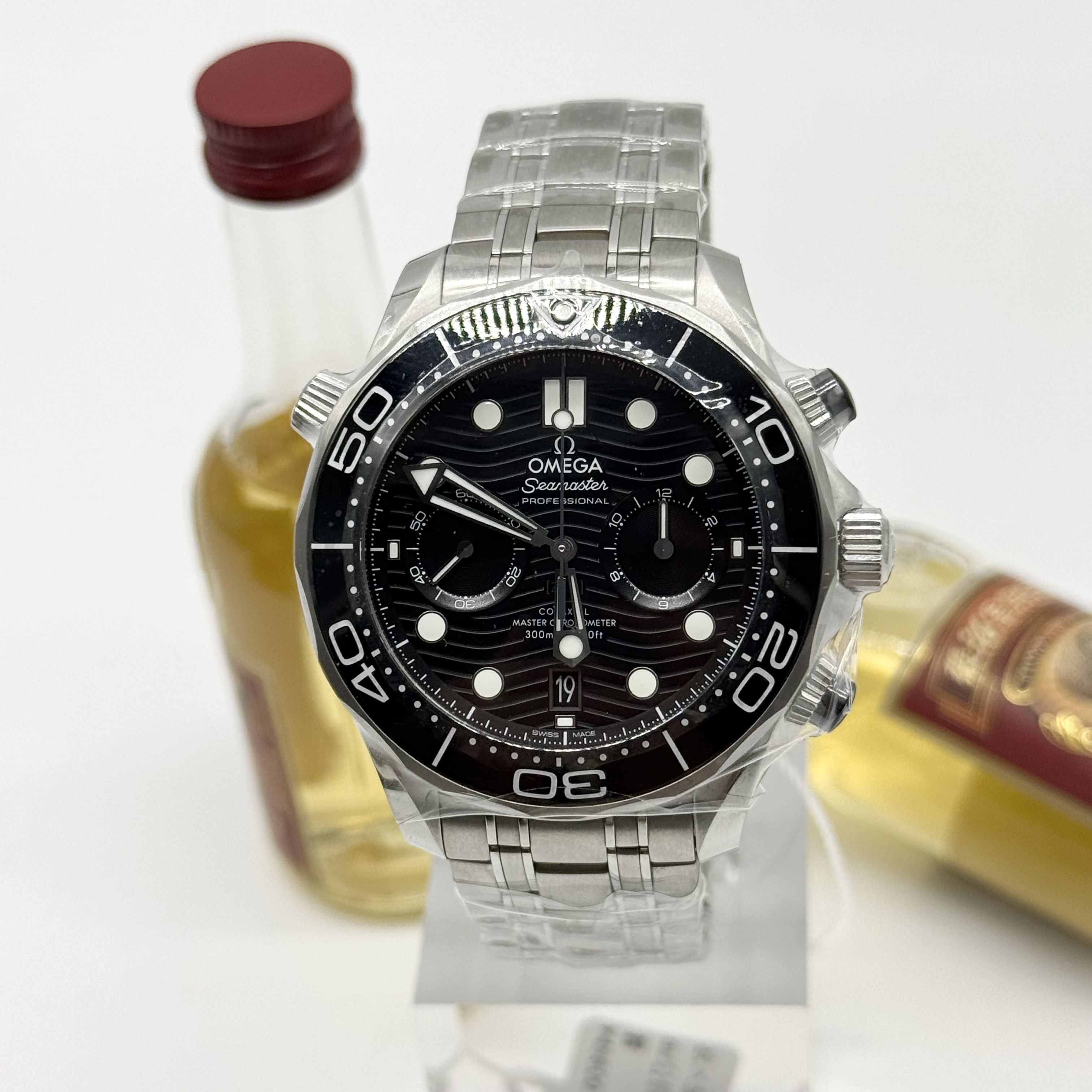 未使用 Omega/欧米茄 海马系列 自动上链 精钢 44mm 25全