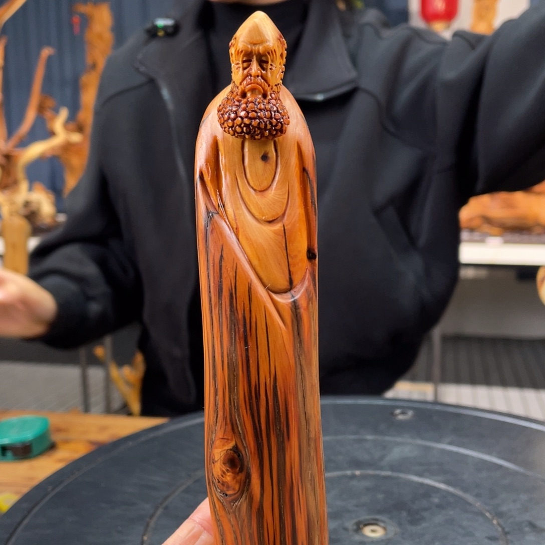 柏木（崖柏）手把件