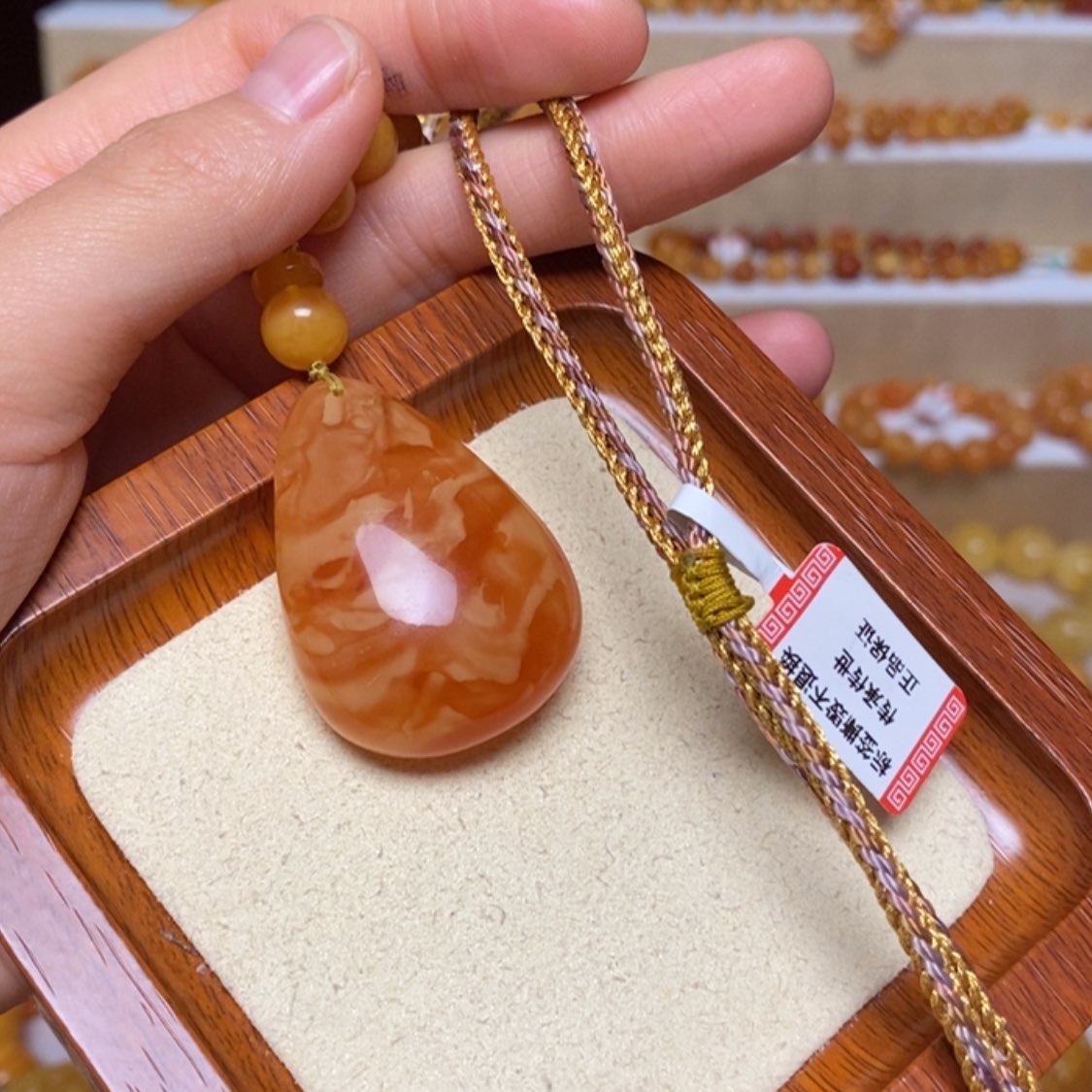 【闪购商品】未镶嵌颈饰蜜蜡项链