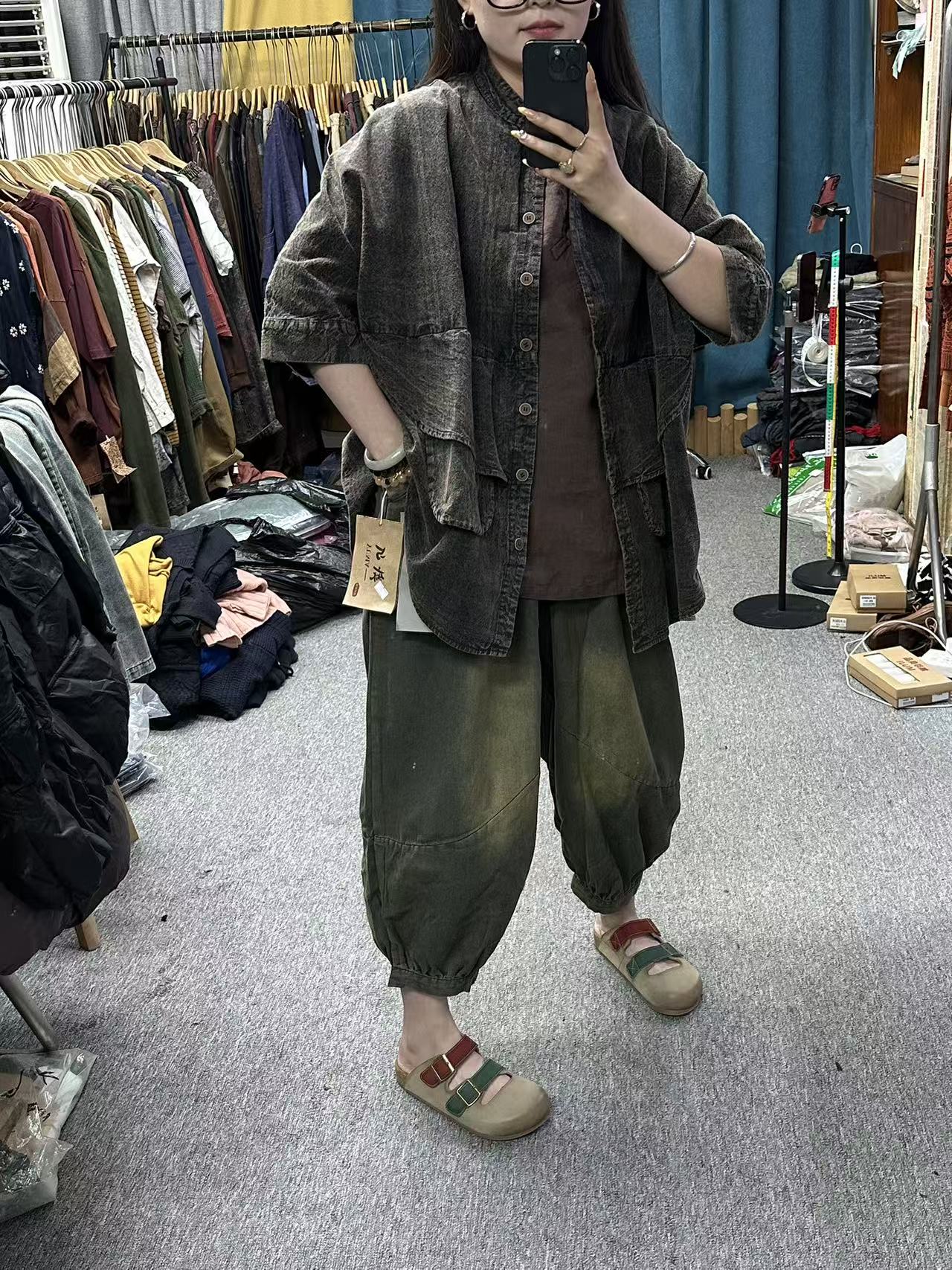 秋季新款老布外套 82