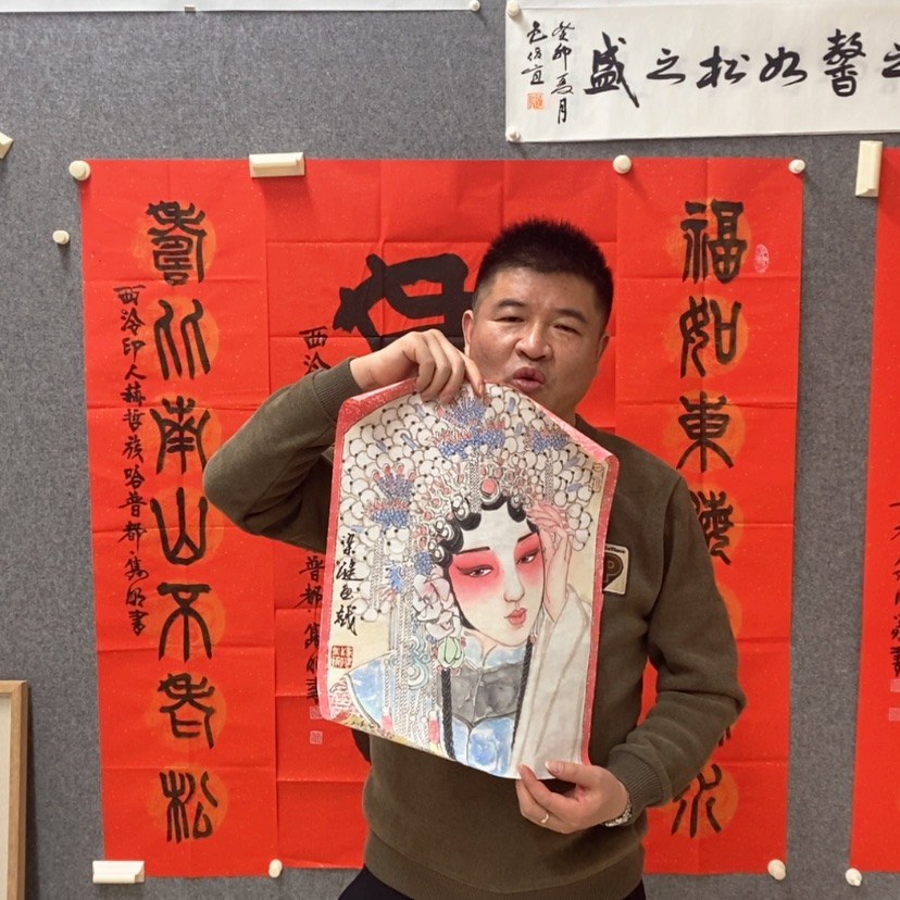 【闪购商品】国画用****东梁老师戏曲人物