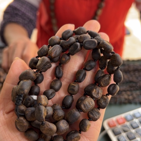 沉香手串白棋虫漏沉水30克卡0.8多样性发1条