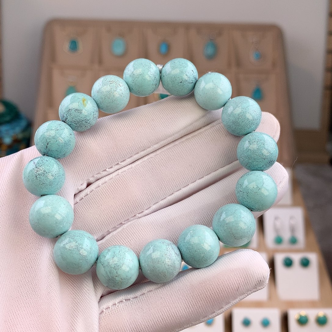 绿松石未镶嵌手链