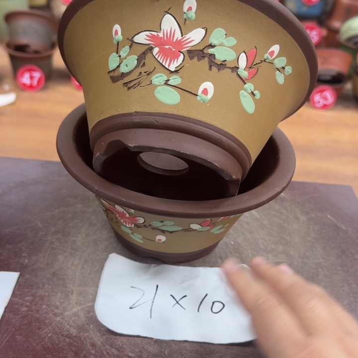 紫砂花盆破损包赔