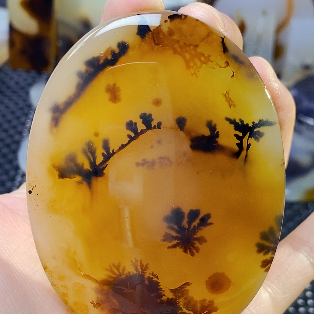 未镶嵌玛瑙/玉髓珠宝半成品