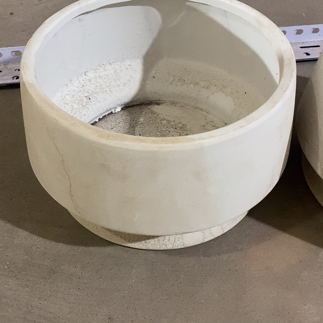 瑕疵白陶044-24×15-1     