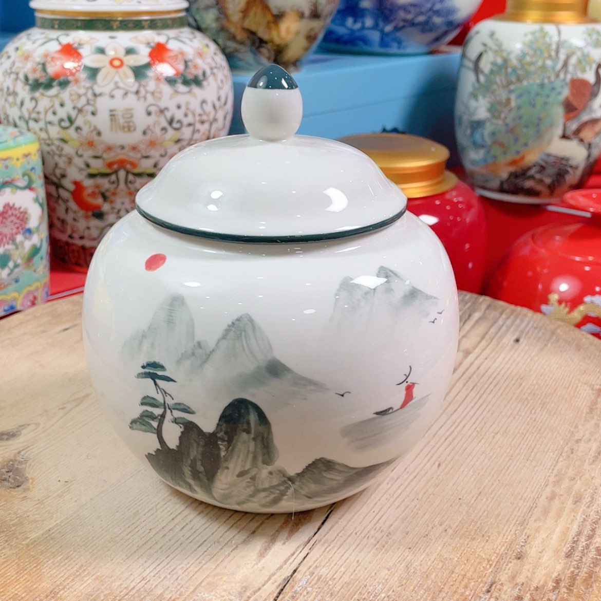 【闪购商品】罐陶瓷茶叶罐密封罐