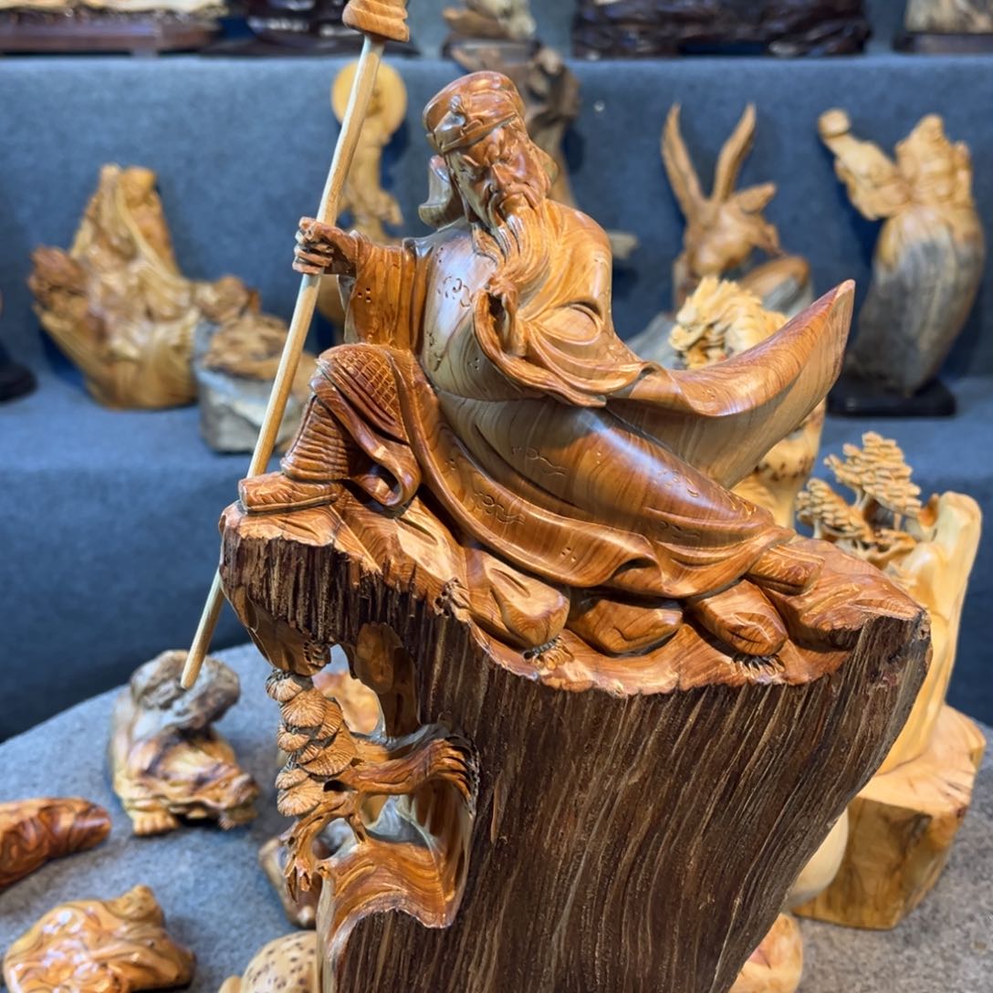 柏木（崖柏）根雕摆件工艺品