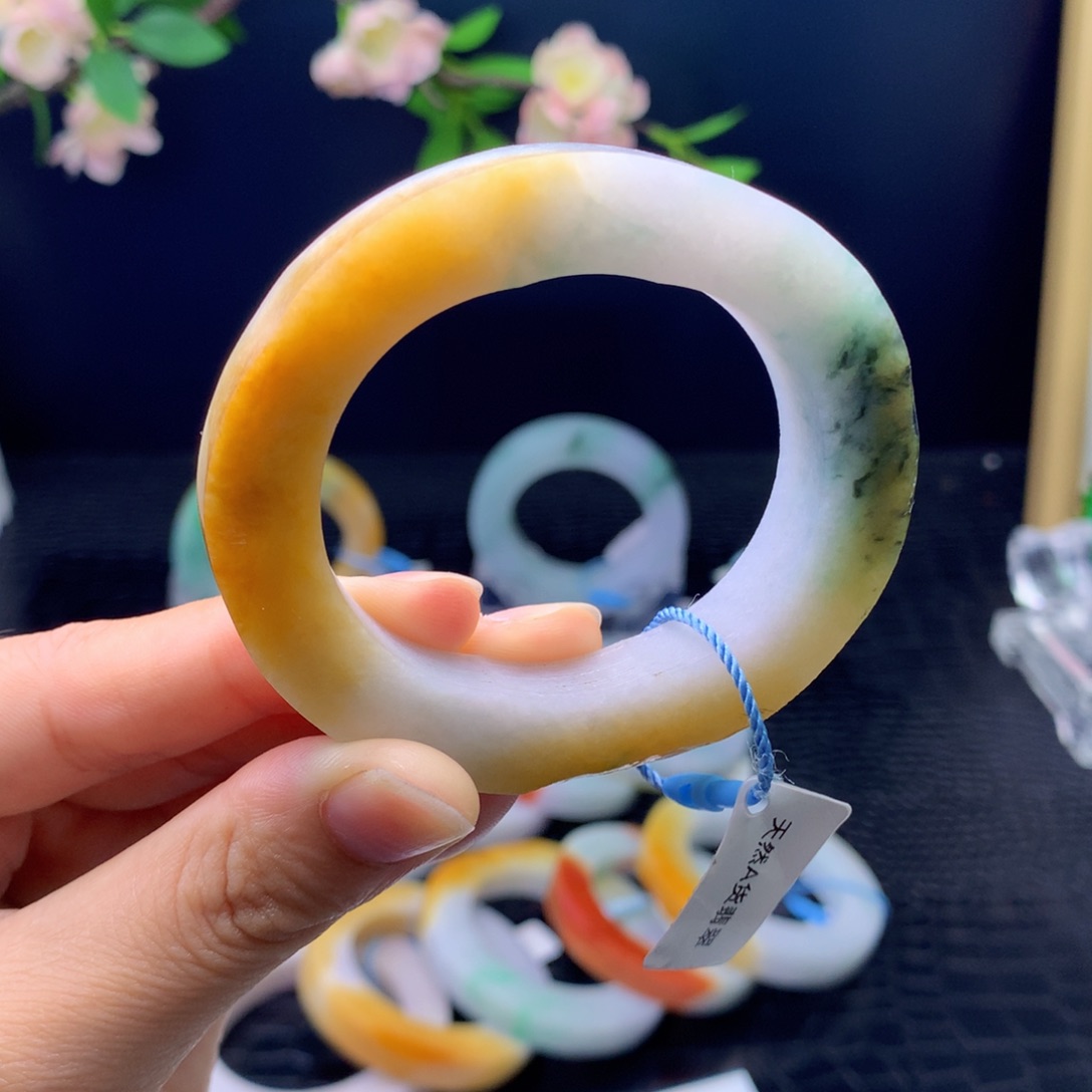 定制翡翠手镯50-58未镶嵌