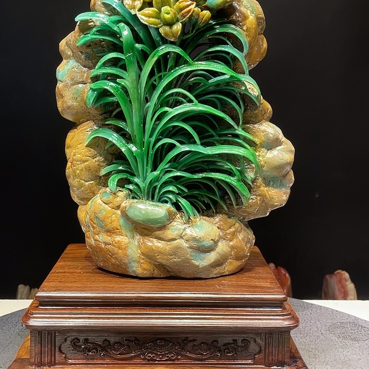 陈***亮寿山石山水画作品欣赏
