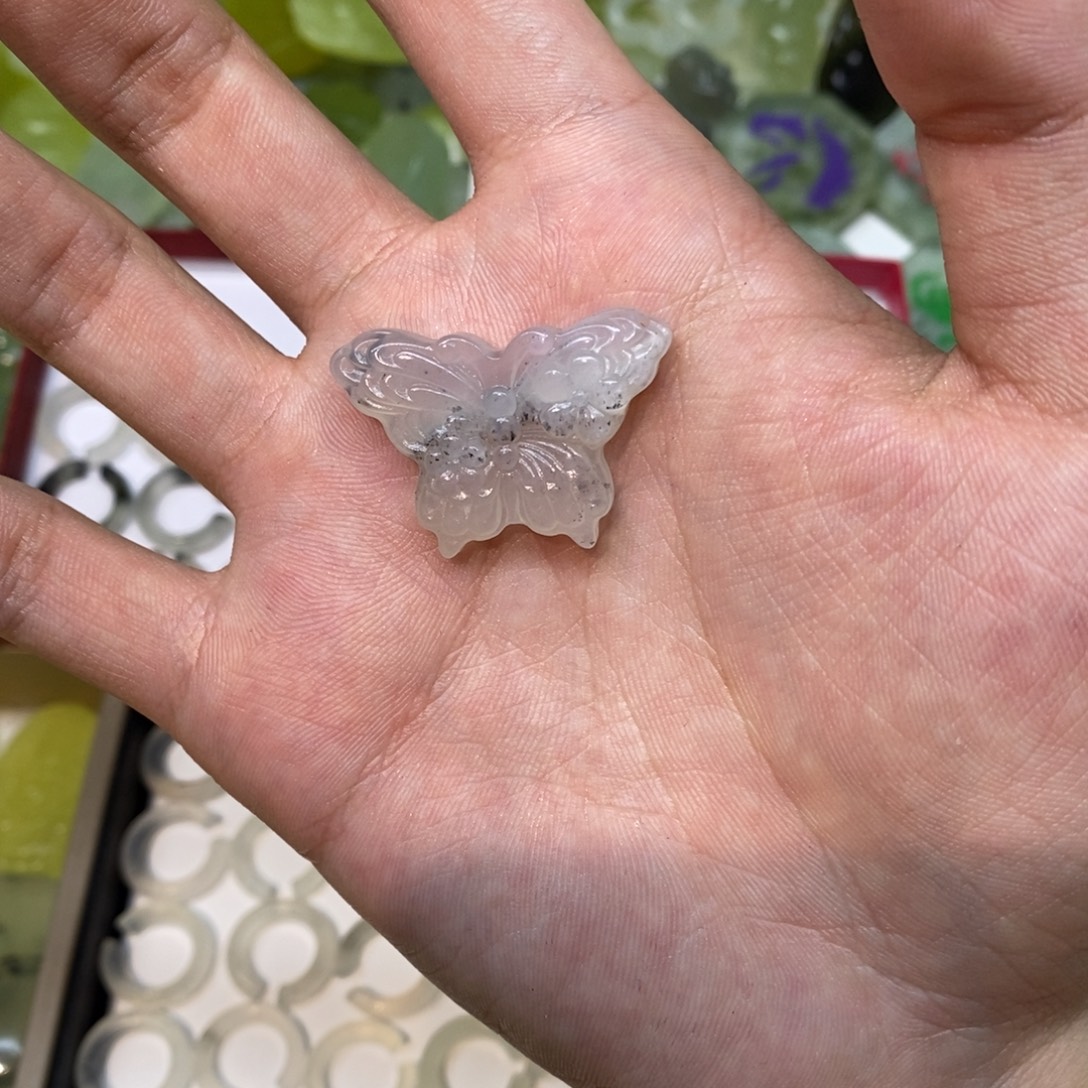 岫玉未镶嵌吊坠(不含链)两单包邮