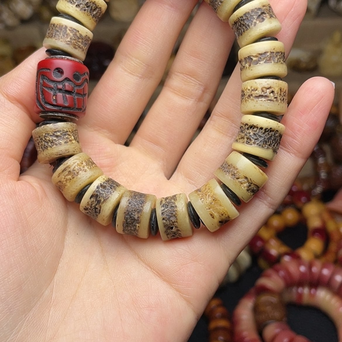 【闪购商品】牛骨手串/手链牛骨手串