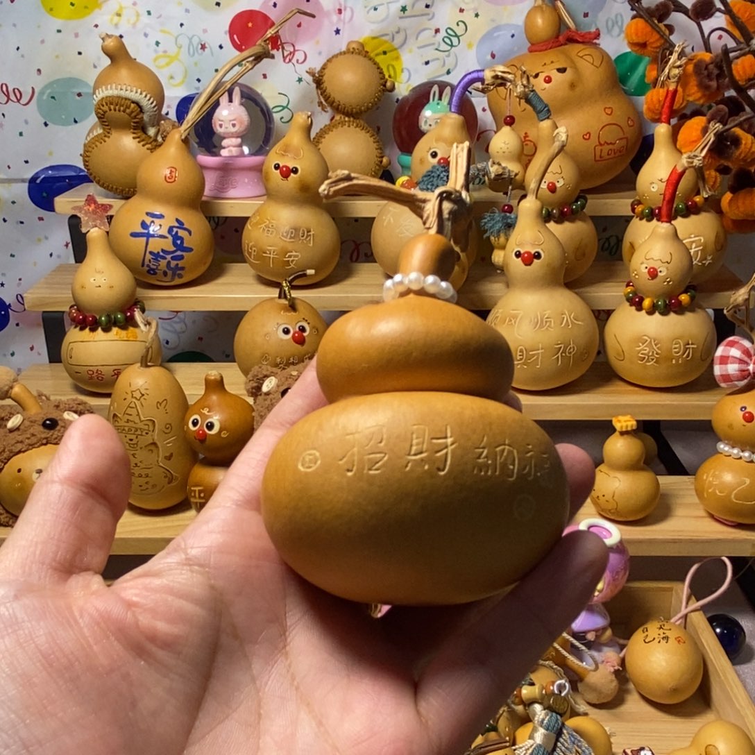 招福纳财钱袋子葫芦