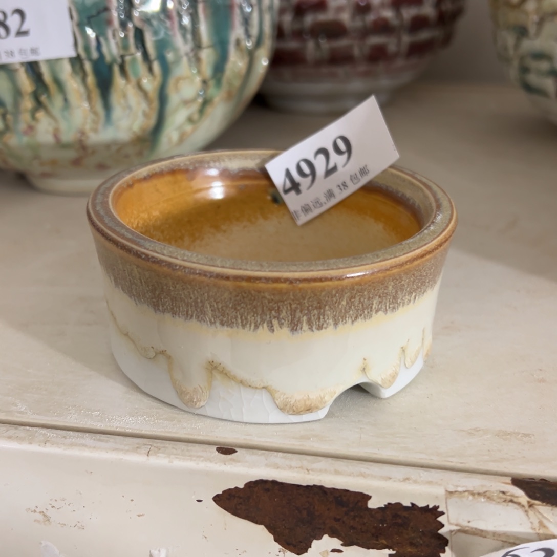 红陶口8高4 景德镇手工花盆