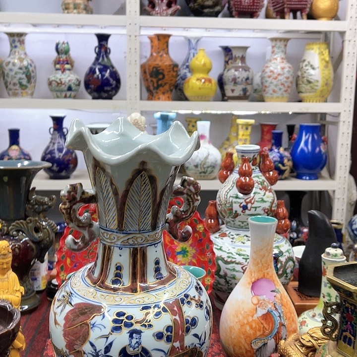 瓷片瓷器摆件摆件摆件