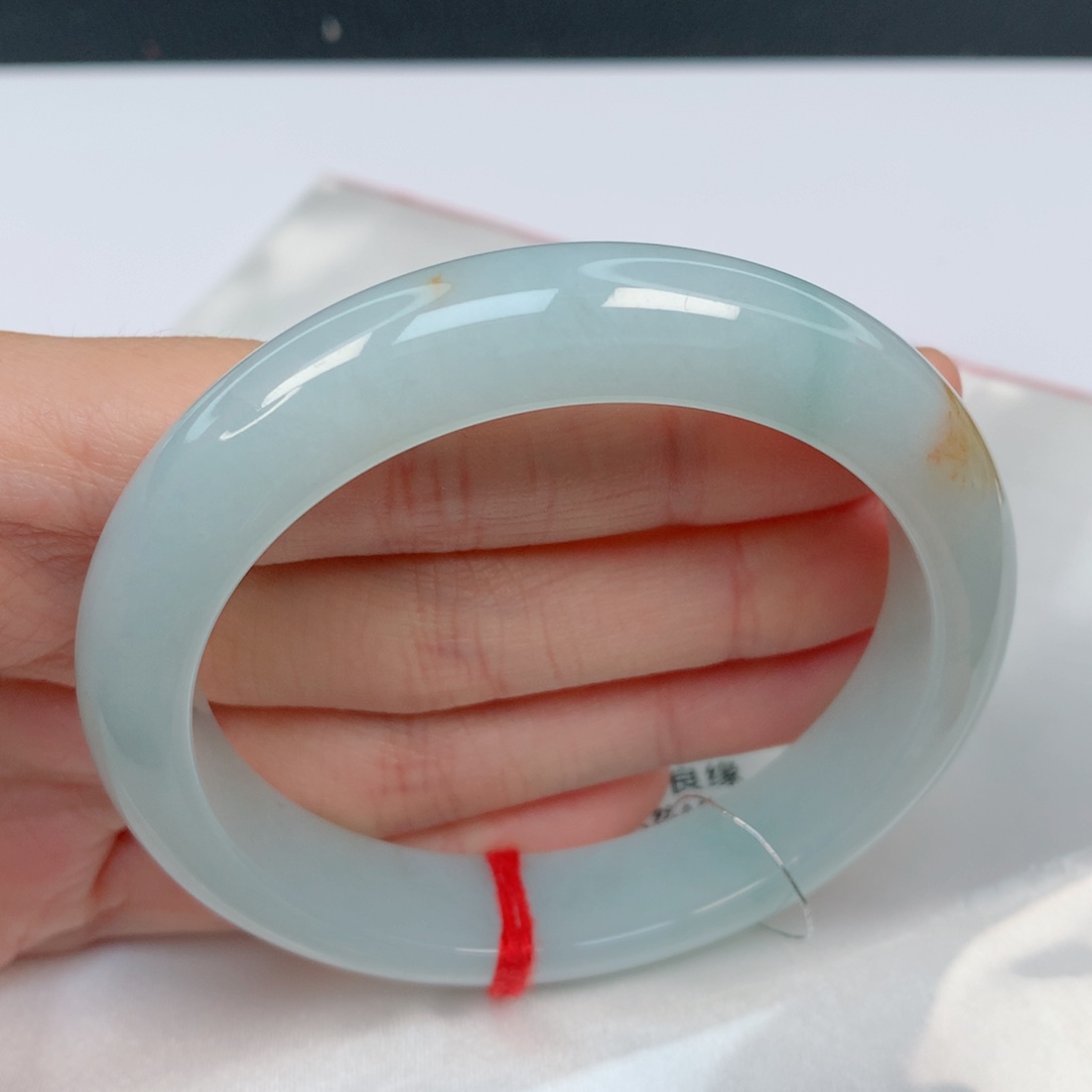 翡翠手镯未镶嵌57.2正圈