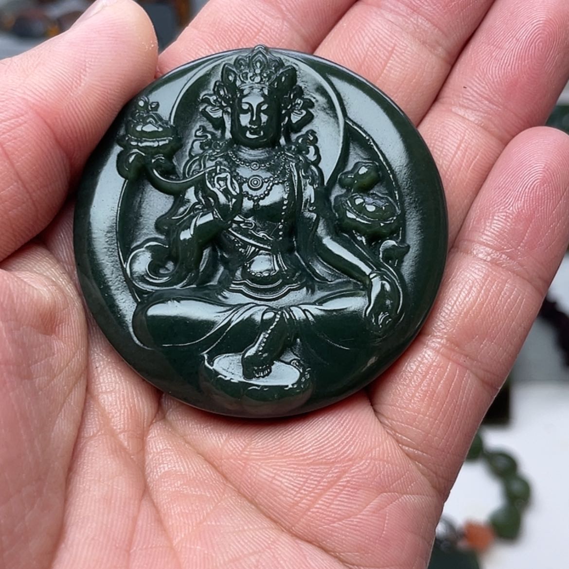 【闪购商品】未镶嵌手链和田玉（糖玉）