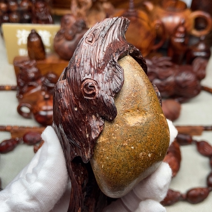 把件黄花梨/降香黄檀160.5克左右