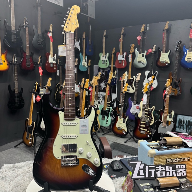 特价fender电吉他日产5661200300限量款融合2代单单双玫瑰木指板