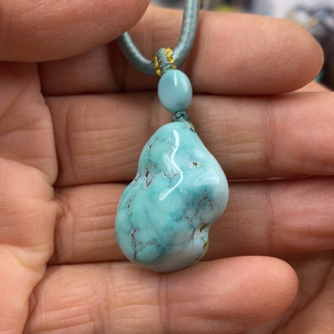 绿松石未镶嵌珠宝半成品