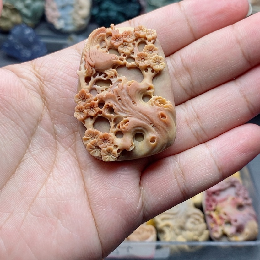 【闪购商品】未镶嵌定制石英质玉吊坠