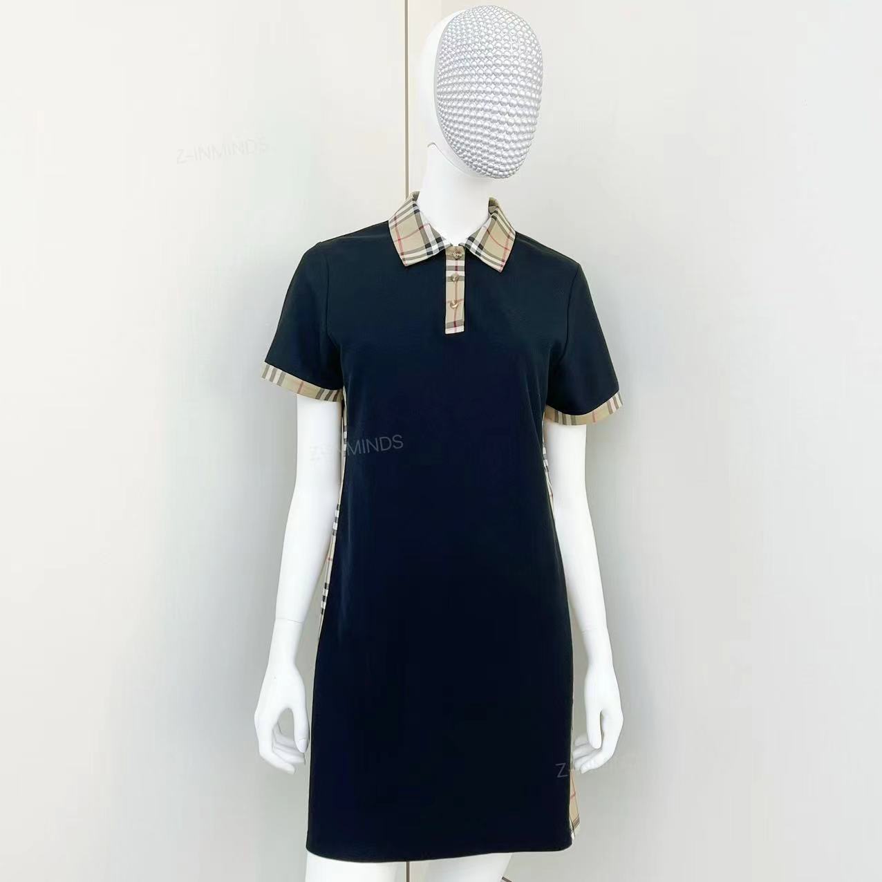 Z-INMINDS 侧格连衣裙