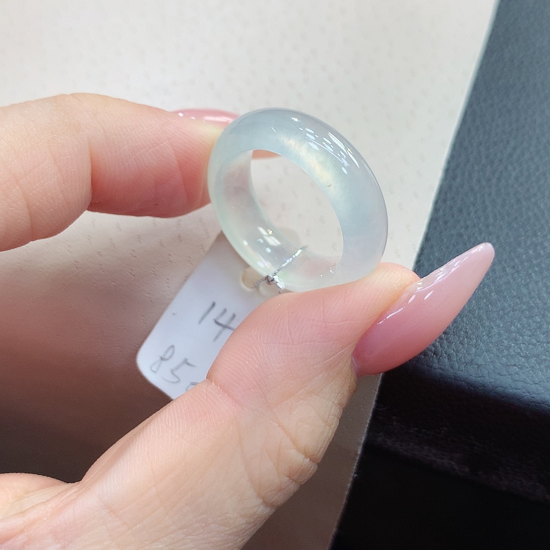 未镶嵌戒指翡翠14号