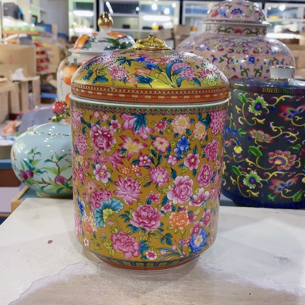 【闪购商品】罐茶叶罐陶瓷茶叶罐